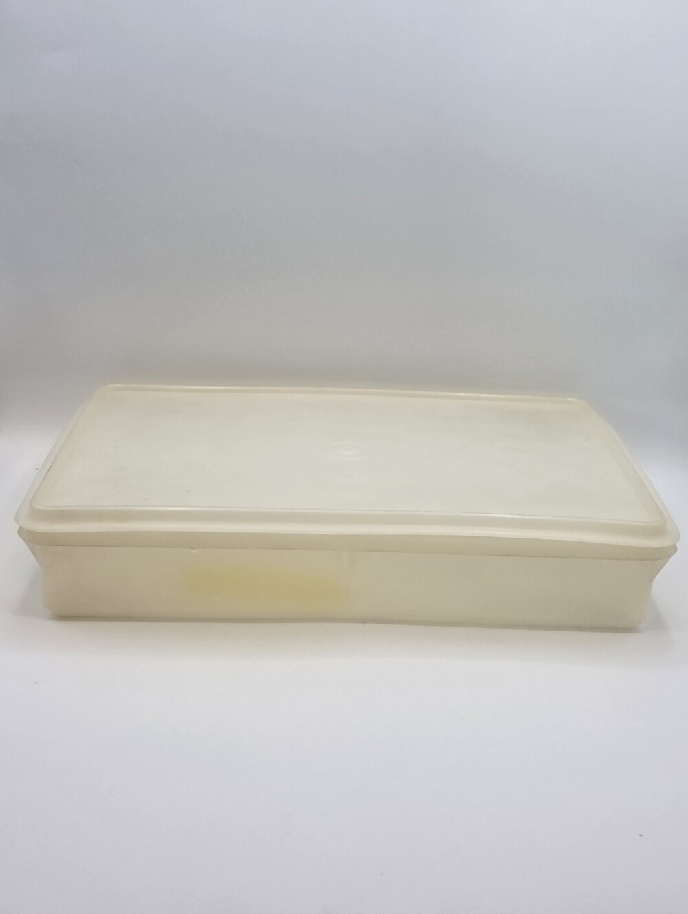 Vintage Tupperware Rectangular Food Storage Container with Lid